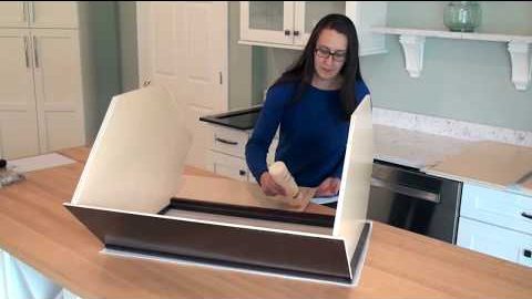 JSI Cabinetry Designer Diagonal Wall Cabinet Assembly